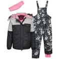 thumbnail image 1 of Pink Platinum Girls Snowsuits - 2 Piece Waterproof Winter Jacket and Ski Bib Pants for Girls, 1 of 7
