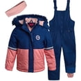 thumbnail image 1 of Pink Platinum Girls Snow Suit- Heavyweight Water-Resistant Ski Jacket and Snow Bibs for Girls 2 Piece, 1 of 7