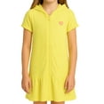 thumbnail image 1 of Pink Platinum Girls' Swim Cover Up Dress - Soft Terry Cloth Bathrobe Cover Up for Girls (Size: 2T-16), 1 of 7