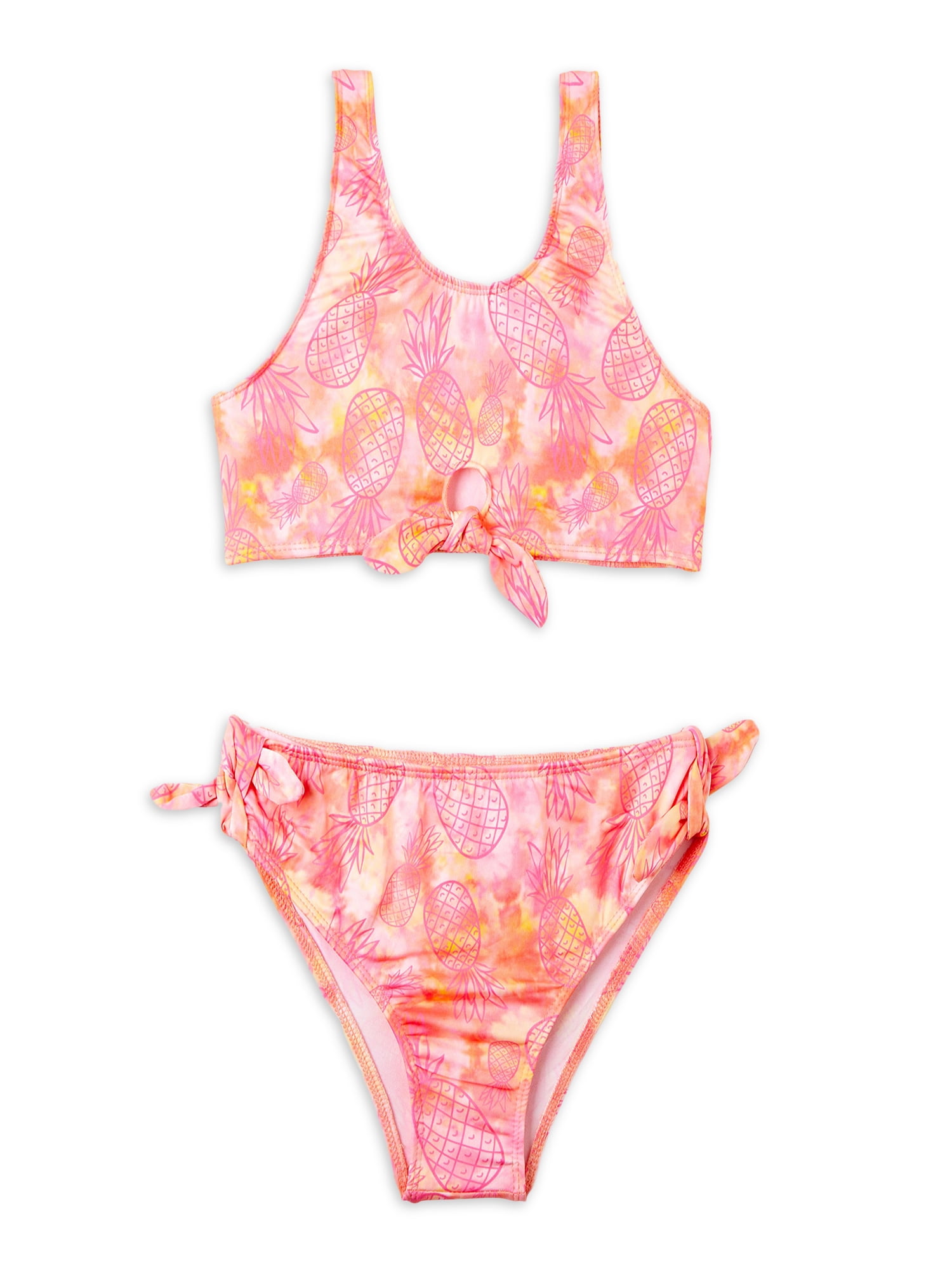 Pink Platinum Toddler Girl Pineapple Sky 2Pc Swimsuit, Sizes 2T-5T ...