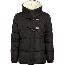 Pink Platinum Winter Jacket - Quilted Fleece Lined Windbreaker Puffer Coat (Size: 7-16)