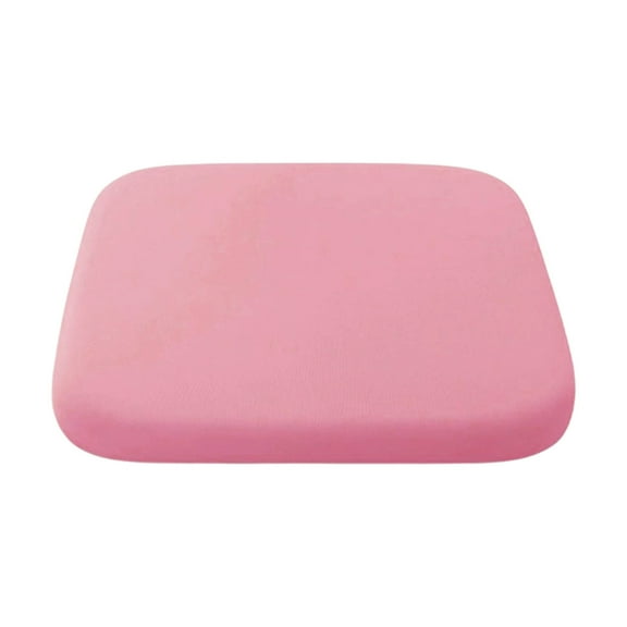 Pink Plush Student Desk Cushion With Memory Foam Core And Breathable Cotton Exterior For All-Day Classroom Comfort #17cQ9
