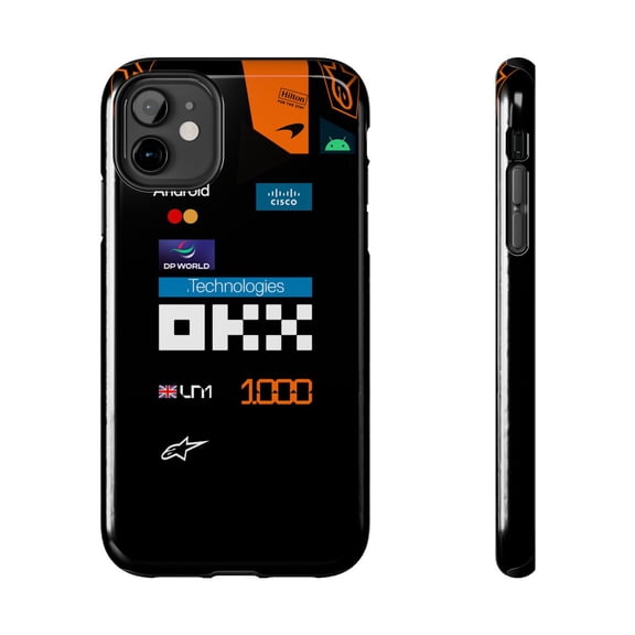 Pink Polar Apple iPhone 11 Lando Norris 1 Formula Racing Monaco GP 2026 1000TH GP race Phone Case