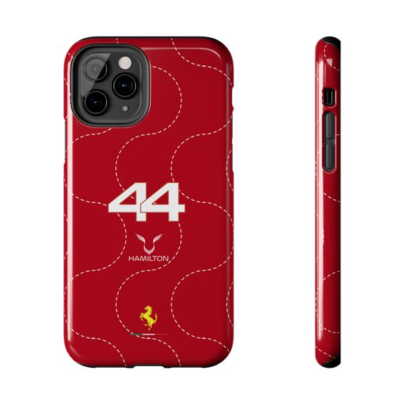 Pink Polar Apple iPhone 11 Pro Lewis Hamilton 44 Lewis Hamilton red Monza Italian GP 2025 Phone Case