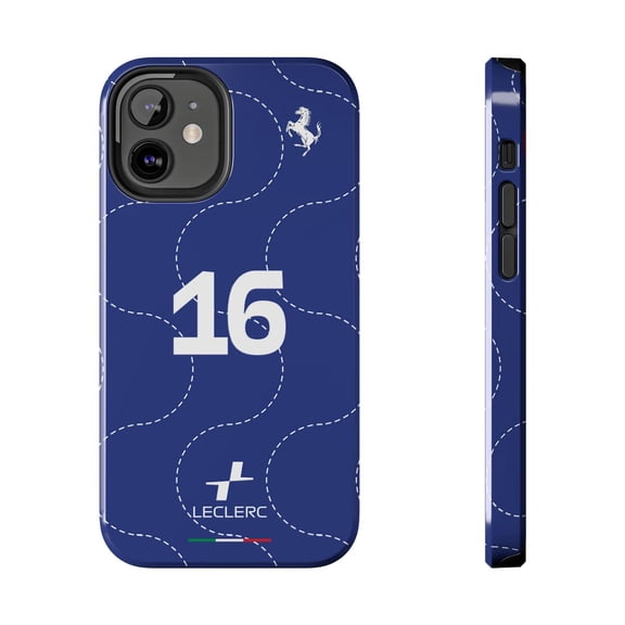 Pink Polar Apple iPhone 12 Mini Charles Leclerc 16 Monza Italian GP 2025 Phone Case