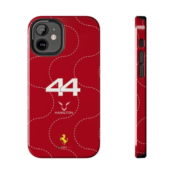 Pink Polar Apple iPhone 12 Mini Lewis Hamilton 44 Lewis Hamilton red Monza Italian GP 2025 Phone Case