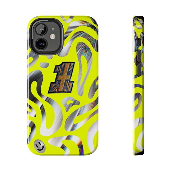Pink Polar Apple iPhone 12 Mini Lando Norris 2026 Silverstone GP Helmet Phone Case