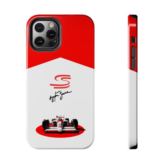 Pink Polar Apple iPhone 12 Pro Senna Mc Laren Phone Case