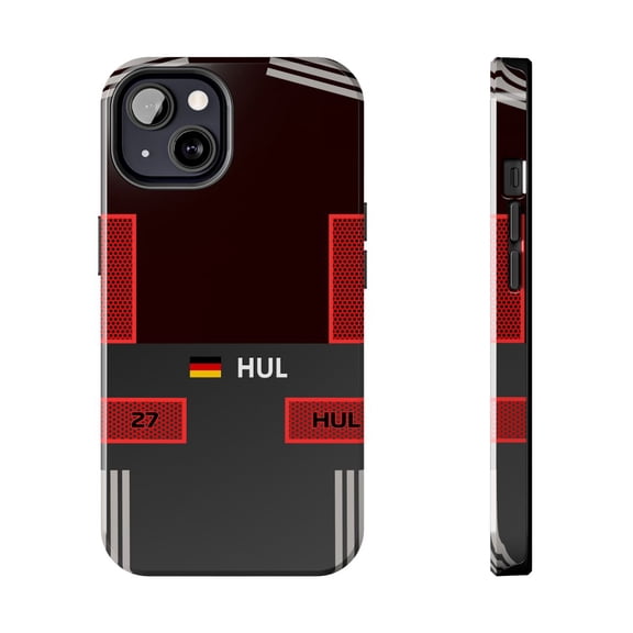 Pink Polar Apple iPhone 13 2026 Nico Hulkenberg #27 Race Suit Style  German Driver Phone Case