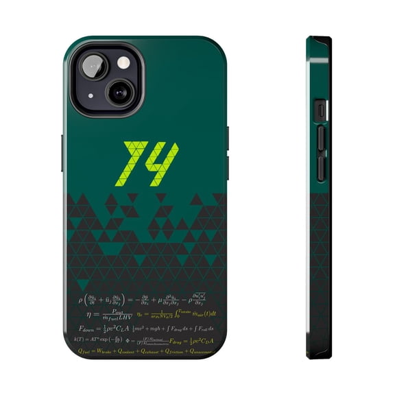 Pink Polar Apple iPhone 13 Fernando Alonso Racing US GP Special Livery scientific Phone Case
