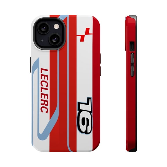 Pink Polar Apple iPhone 13 charles leclerc 2026 helmet inspired Style  Brazilian Driver Formula Racing suit Phone Case