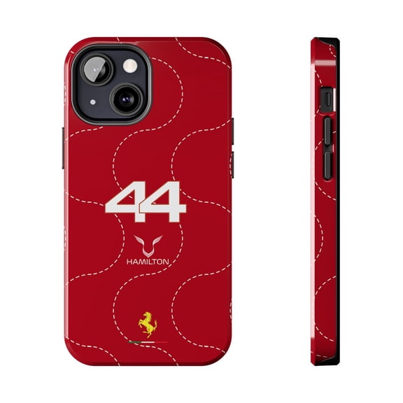Pink Polar Apple iPhone 13 Mini Lewis Hamilton 44 Lewis Hamilton red Monza Italian GP 2025 Phone Case