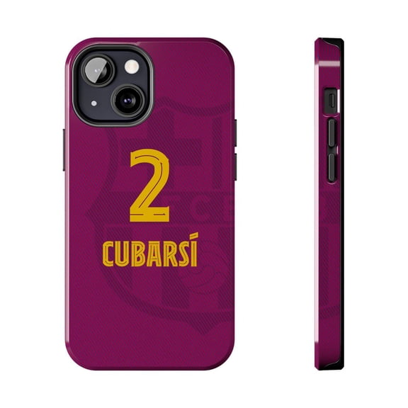 Pink Polar Apple iPhone 13 Mini Soccer Player Cubarsi inspired Phone Case