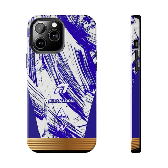 Pink Polar Apple iPhone 13 Pro Max Alexander Albon Blue Formula Racing team 2026 test Phone Case