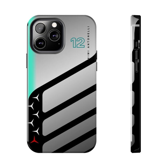 Pink Polar Apple iPhone 13 Pro Max Formula Racing Kimi Antonelli 12 Racing team 2026 Phone Case