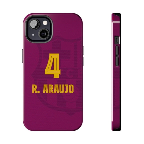 Pink Polar Apple iPhone 13 Soccer Player a raujo for inspired Phone Case