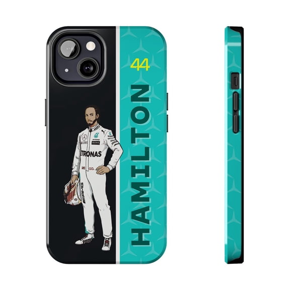 Pink Polar Apple iPhone 13 for Lewis Hamilton Mercedes Phone Case