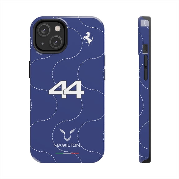 Pink Polar Apple iPhone 14 Lewis Hamilton 44 Lewis Hamilton Monza italaian GP 2025 Phone Case