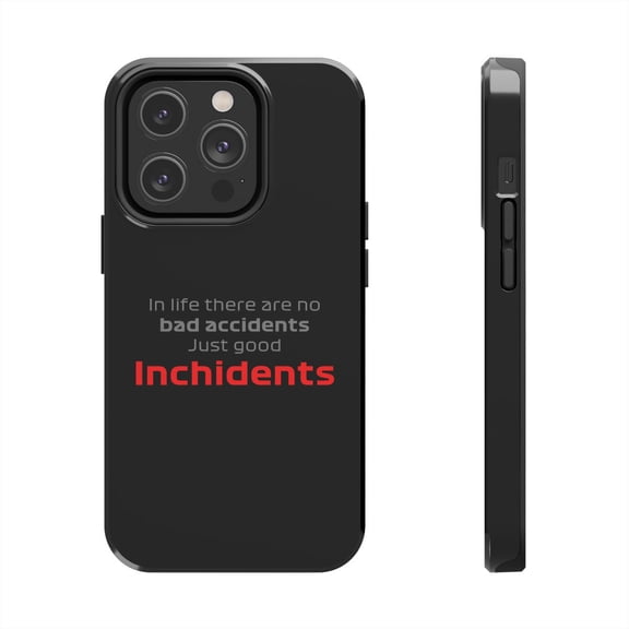 Pink Polar Apple iPhone 14 Pro Leclerc Bob Ross Quote Phone Case