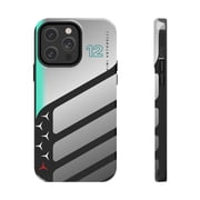 Pink Polar Apple iPhone 14 Pro Max Formula Racing Kimi Antonelli 12 Racing team 2026 Phone Case