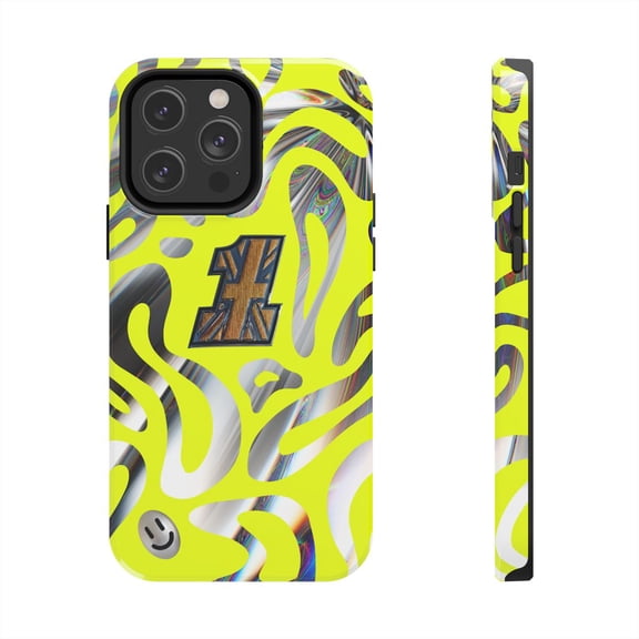 Pink Polar Apple iPhone 14 Pro Max Lando Norris 2026 Silverstone GP Helmet Phone Case