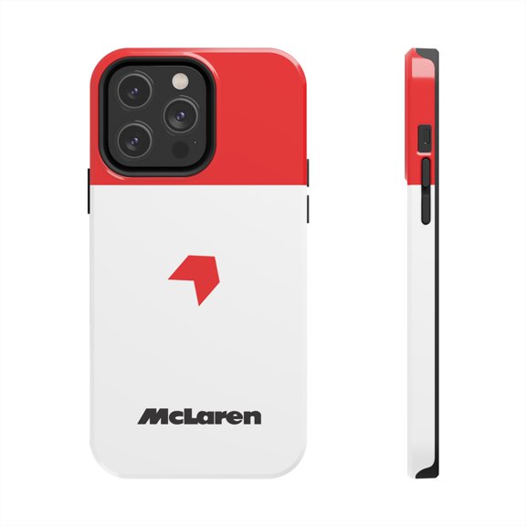 Pink Polar Apple iPhone 14 Pro Max for Retro Mclaren Phone Case