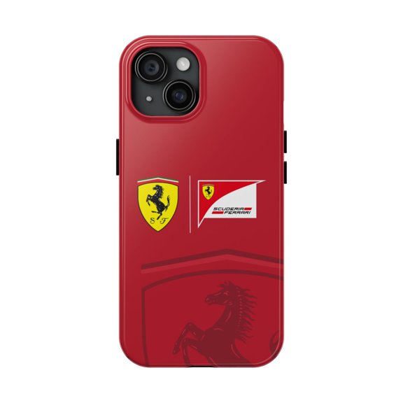 Pink Polar Apple iPhone 15 FER RARI Phone Case