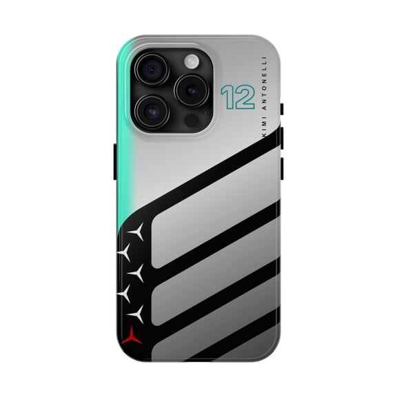 Pink Polar Apple iPhone 15 Pro Formula Racing Kimi Antonelli 12 Racing team 2026 livery Phone Case