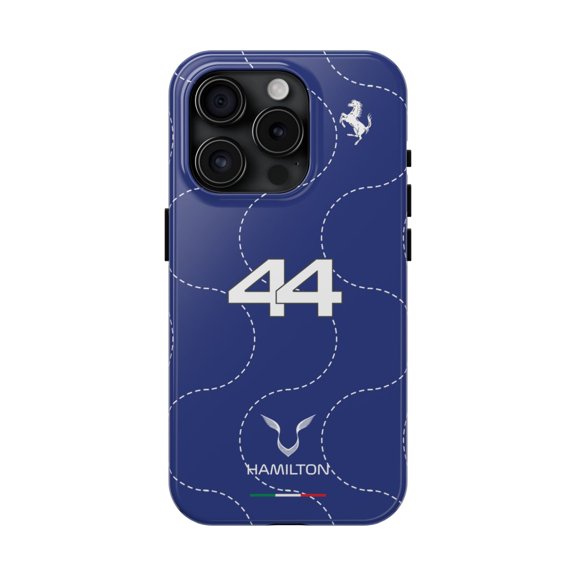 Pink Polar Apple iPhone 15 Pro Lewis Hamilton 44 Lewis Hamilton Monza italaian GP 2025 Phone Case