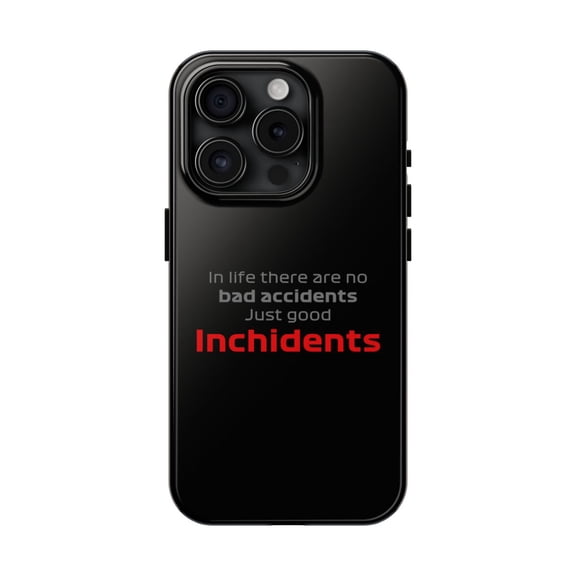 Pink Polar Apple iPhone 15 Pro Leclerc Bob Ross Quote Phone Case
