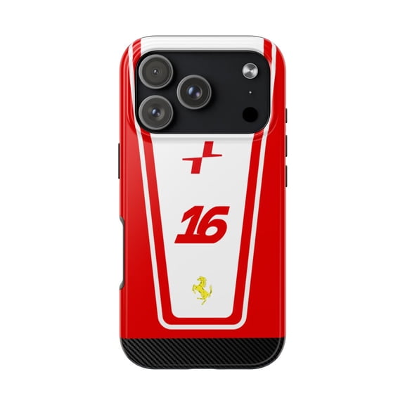 Pink Polar Apple iPhone 17 Pro Charles leclerc racing team 2026 livery inspired Phone Case