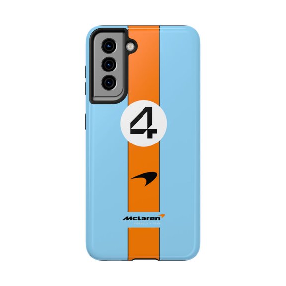 Pink Polar Samsung Galaxy S21 2025 Papaya Formula Racing Driver no.for Phone Case