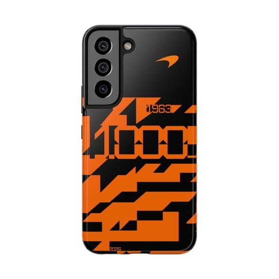 Pink Polar Samsung Galaxy S22 Papaya Racing Team 1000th GP inspired Phone Case