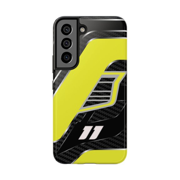 Pink Polar Samsung Galaxy S22 Papaya Racing Team 1000th GP inspired Phone Case