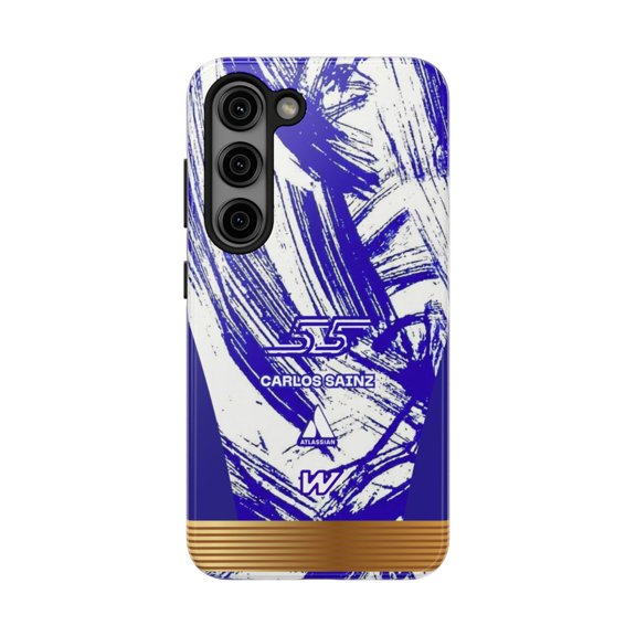 Pink Polar Samsung Galaxy S23 Carlos Sainz 55 Blue Formula Racing team 2026 test livery Phone Case