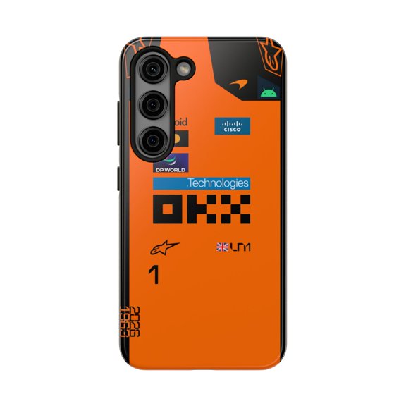 Pink Polar Samsung Galaxy S23 Lando Norris race suit 2026 inspired Phone Case