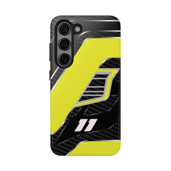 Pink Polar Samsung Galaxy S23 Papaya Racing Team 1000th GP inspired Phone Case