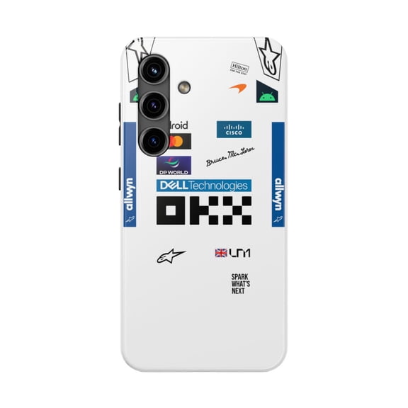 Pink Polar Samsung Galaxy S24 Lando Norris F1 Silverstone GP 2026 race suit Phone Case