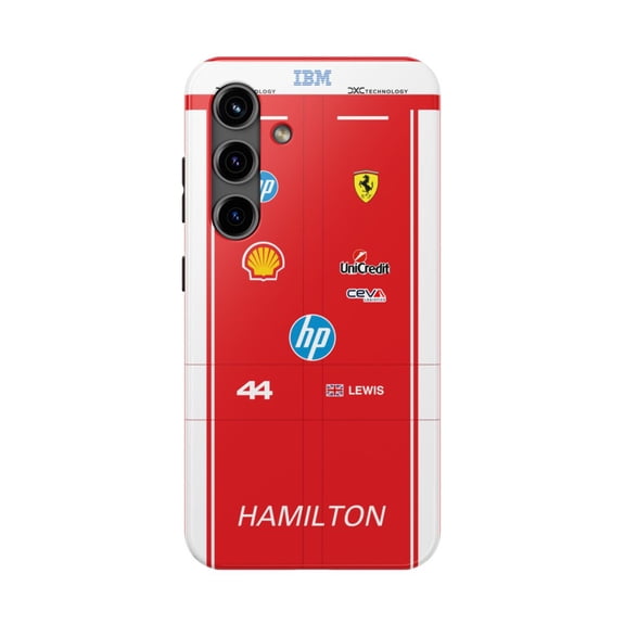 Pink Polar Samsung Galaxy S24 Lewis Hamilton 2026 Formula Racing Race Suit Phone Case