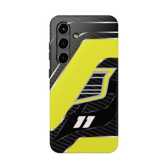 Pink Polar Samsung Galaxy S24 Papaya Racing Team 1000th GP inspired Phone Case