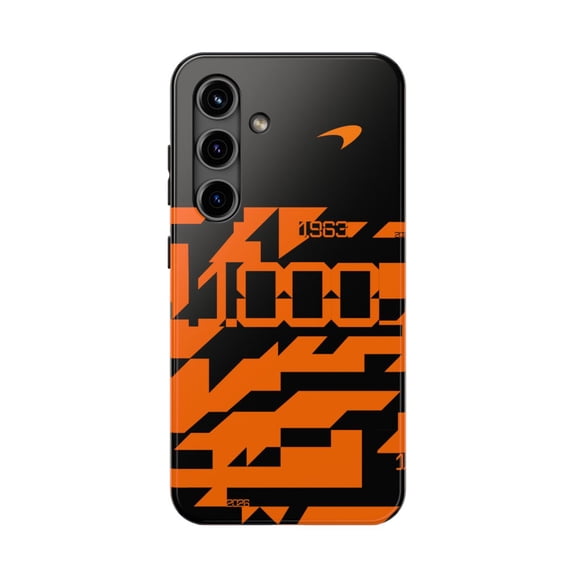 Pink Polar Samsung Galaxy S24 Papaya Racing Team 1000th GP inspired Phone Case