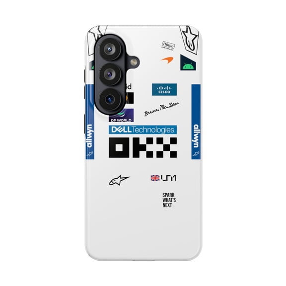 Pink Polar Samsung Galaxy S26 Lando Norris F1 Silverstone GP 2026 race suit Phone Case