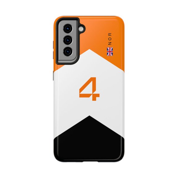 Pink Polar Samsung Galaxy S21 2025 Papaya Formula Racing Driver no.for Phone Case