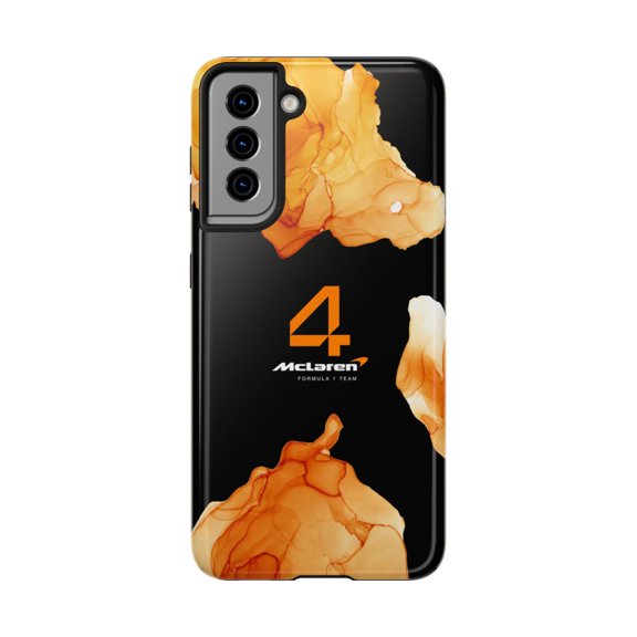 Pink Polar Samsung Galaxy S21 Formula Racing no. for Papaya team Elegant Phone Case