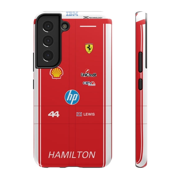 Pink Polar Samsung Galaxy S22 Lewis Hamilton 2026 Formula Racing Race Suit Phone Case