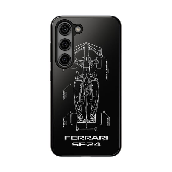 Pink Polar Samsung Galaxy S23 Ferrari SF24 F1 Phone Case