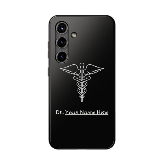 Pink Polar Samsung Galaxy S24 Customizable for Doctors & Medical Students – Personalize Phone Case