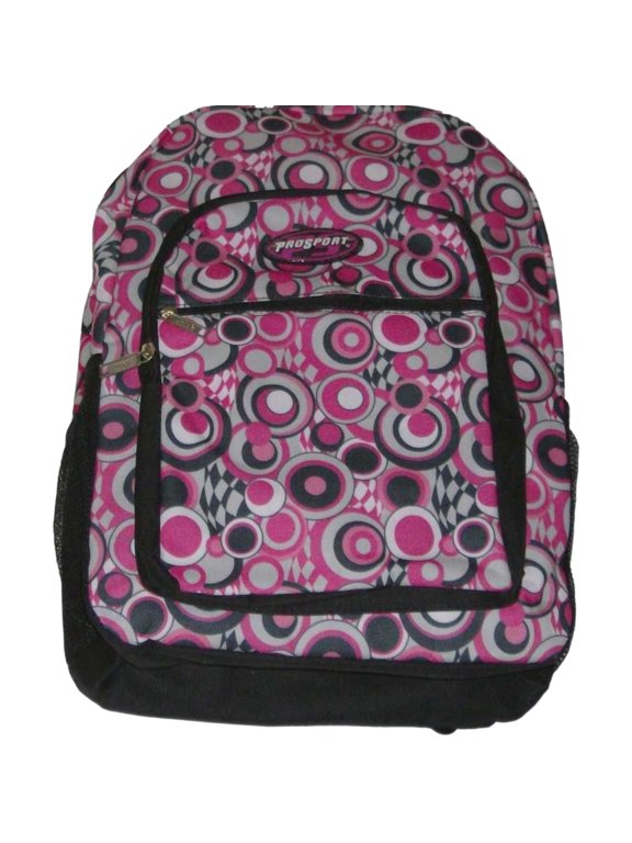 Pink Polka Dot Backpack Sport School Travel Dot Back Pack