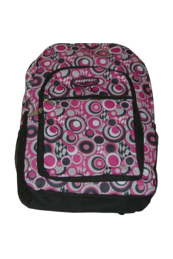 Pink Polka Dot Backpack Sport School Travel Dot Back Pack