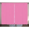 thumbnail image 1 of Ambesonne Pink Polka Dots Curtains 2 Panel Set, Rose Hues Victorian, 108" x 90", Pink and White, 1 of 3